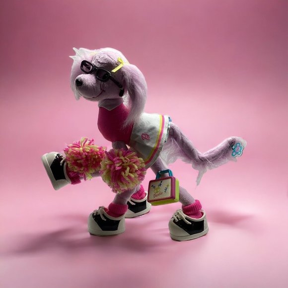 Poupée Barbie Pose Me Pets – Lit Pour Chien Avec Collier – 2002 – Mattel – Rare